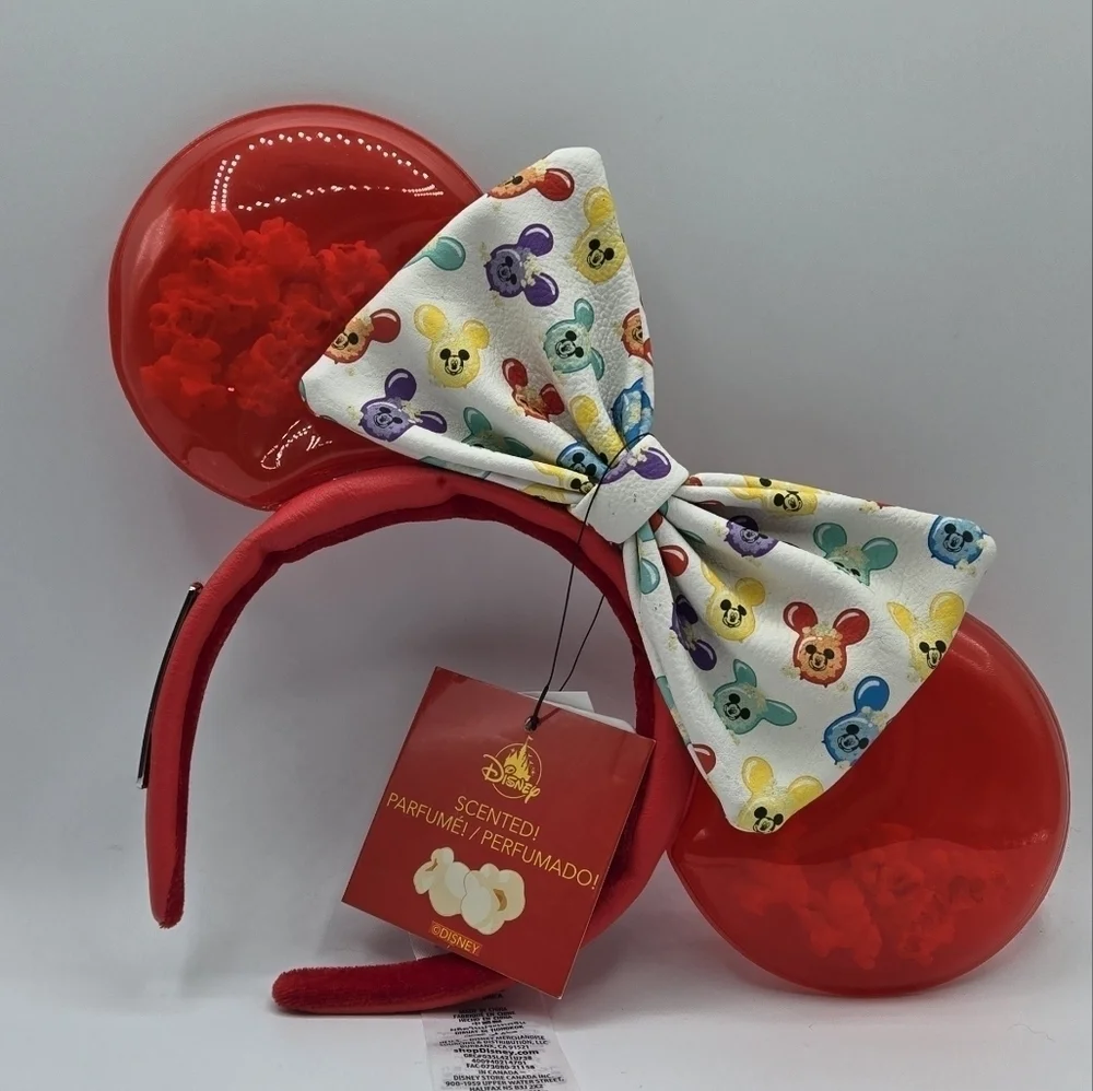 Loungefly Disney Popcorn Balloon Minnie Ears Headband